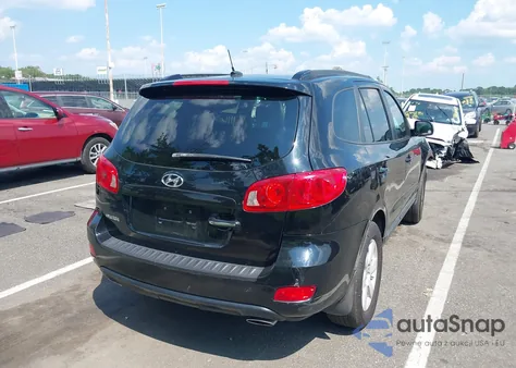 2008 Hyundai Santa Fe Limited/Se from USA, damaged, VIN 5NMSH73E38H158734